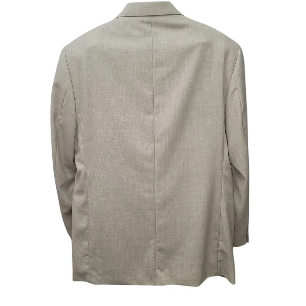 Mazzoni Men 44R‎ Single breasted Sport Coat Blazer Jacket Old Money Preppy Work